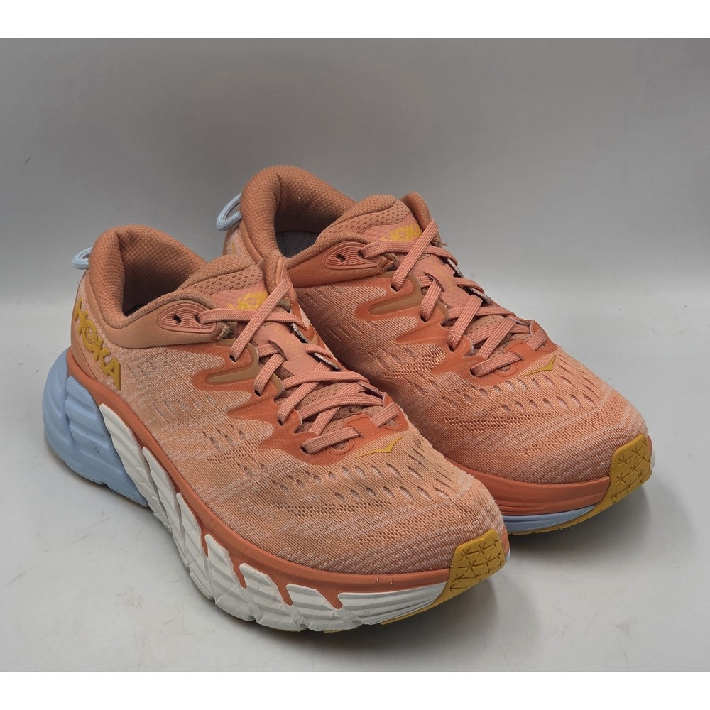 Hoka One One Women's Peach Coral Running Sneakers